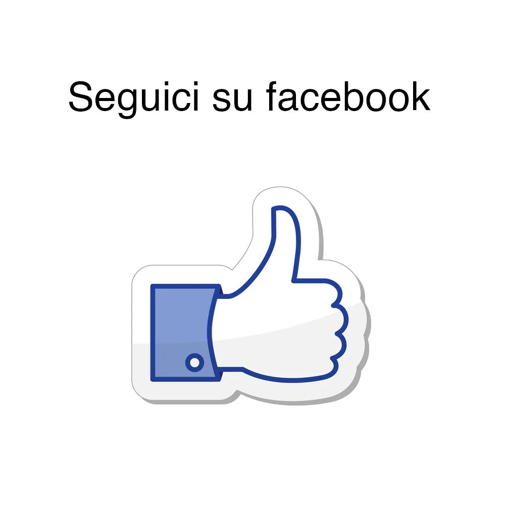 Seguici su facebook